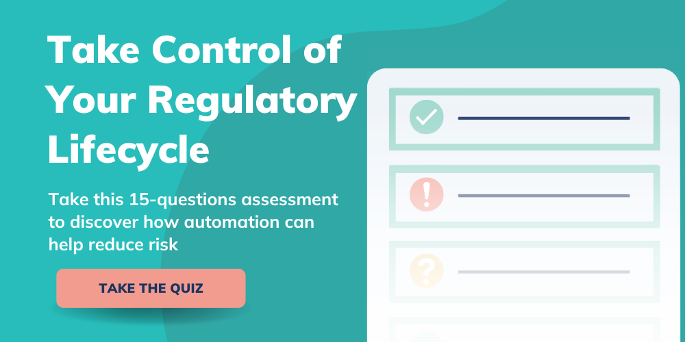 Regulatory Lifecycle Management Assessment